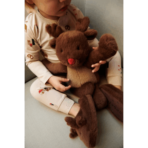 Peluche Renne Berto - Pecan – Image 4