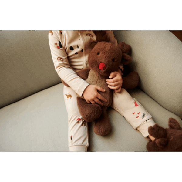 Peluche Renne Berto - Pecan – Image 3