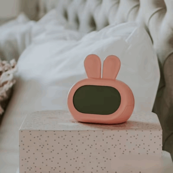 Réveil lapin rose – Image 4