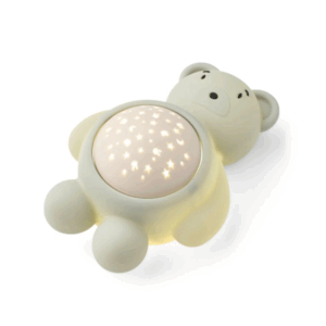 Lampe rojecteur âvec son & lumière Manuel l'ours - Dove blue