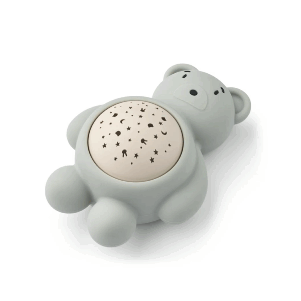 Lampe rojecteur âvec son & lumière Manuel l'ours - Dove blue – Image 2