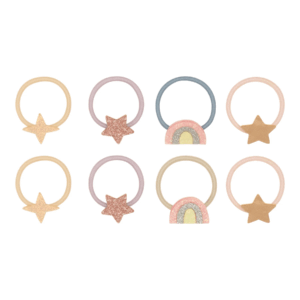 Mini élastiques – Rainbow & Star