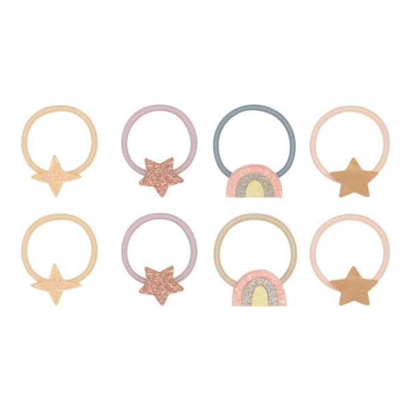 Mini élastiques – Rainbow & Star
