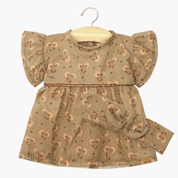 Robe Daisy & headband - Coton Eloïse