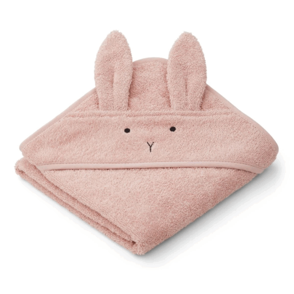 Cape de bain Albert - Lapin rose