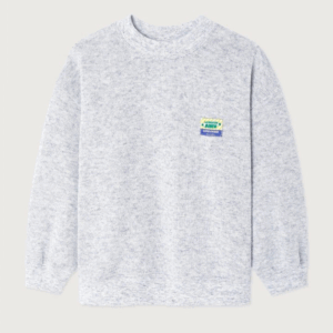 Sweat Evona ML - Gris clair chiné