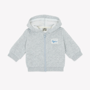 Sweat Lu Vintage - Gris chiné Neps
