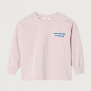 T-shirt Fizvalley manches longues - Glycine vintage