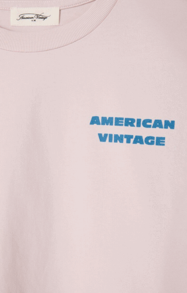 T-shirt Fizvalley manches longues - Glycine vintage – Image 2