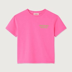 T-shirt MC Fizvalley - Rose fluo