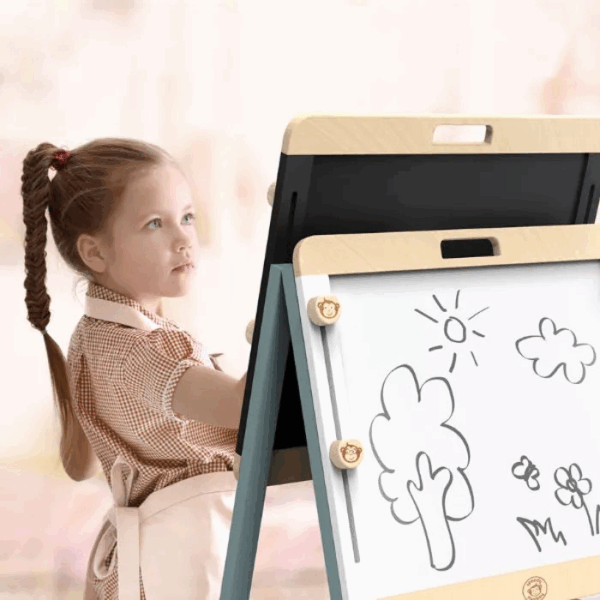 Tableau chevalet réglable et pliable 3 en 1 – Image 3