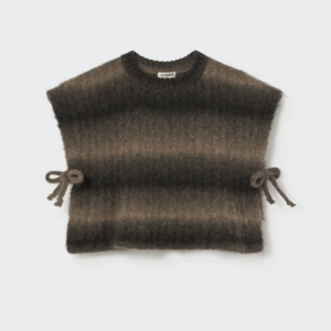 Tricot PARMA - Brown soft dyed tricot
