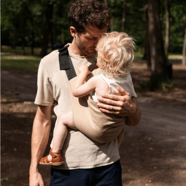 Porte bébé - Beige – Image 4