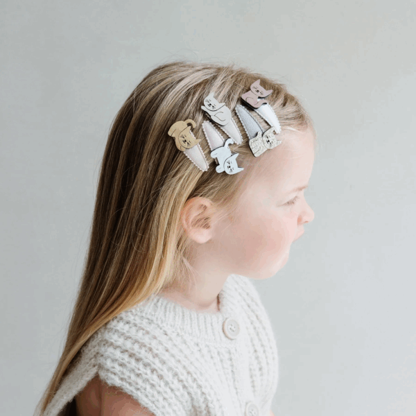 Barrettes Kitty Cat Mini Clic Clacs Mimi & Lula