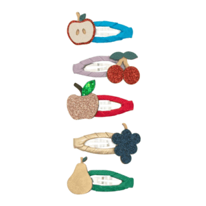 Barrettes Mimi & Lula Fruity mini clic clacs colorés enfants