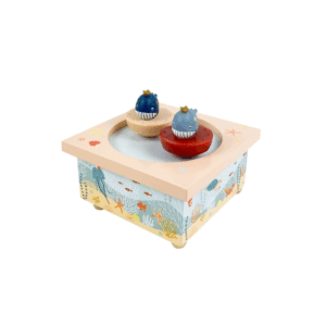 Boîte à musique bébé Océan Trousselier avec figurines dansantes