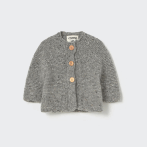 cardigan bébé Grey Tweed Tricot