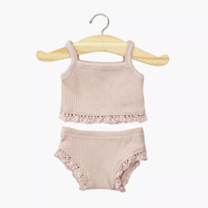 Dessous poupée fille Minikane - Orchidée & dentelle