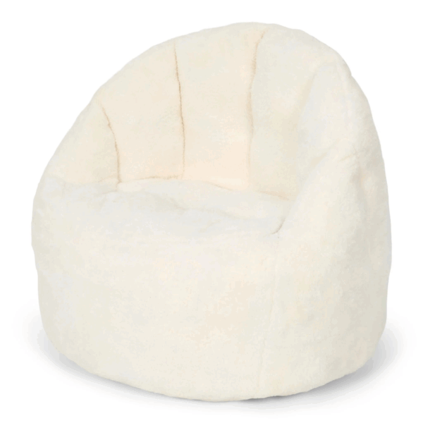 fauteuil enfant Little Dutch bouclette blanc
