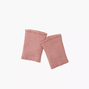 guêtres tricot rose poupée Minikane