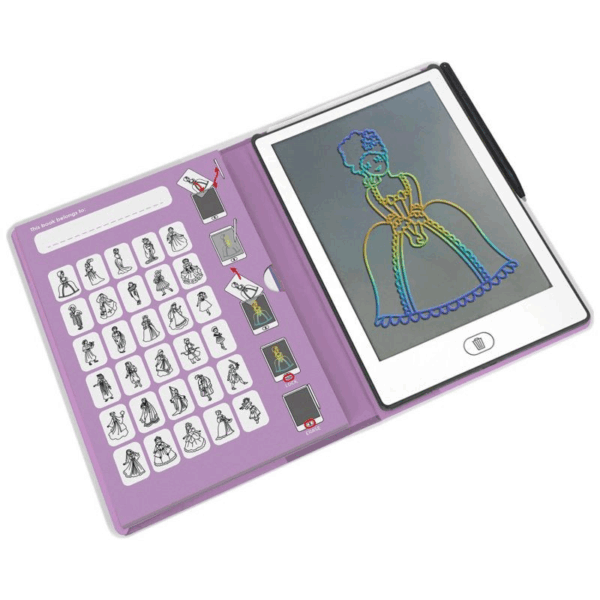 Tablette à dessin kidydraw 30 images - Princesse – Image 3