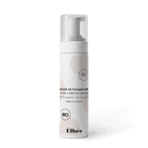 Mousse nettoyante bébé bio Elhée en flacon pompe 150 ml