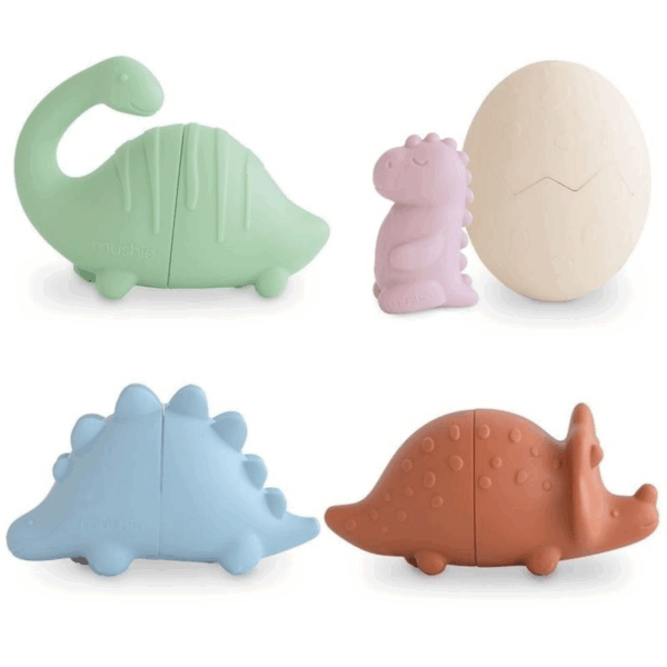Jouets de bain - Assortiment de 4 dinos