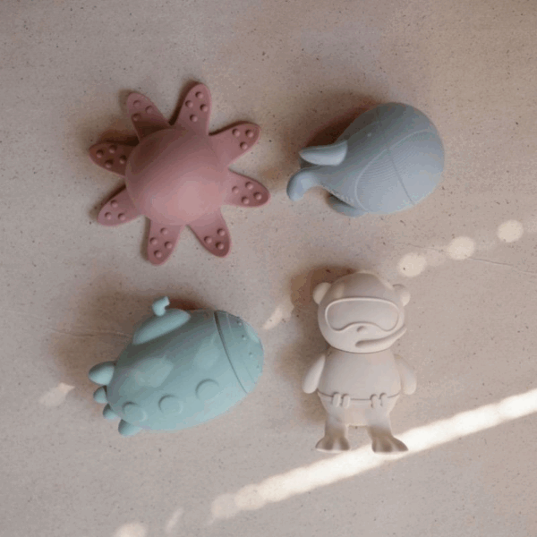 Set de bain - Assortiment de 4 figurines sealife – Image 4