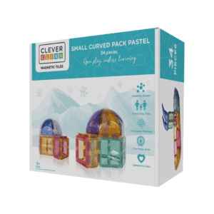 Pack de construction magnétique dôme Cleverclixx 34 pièces