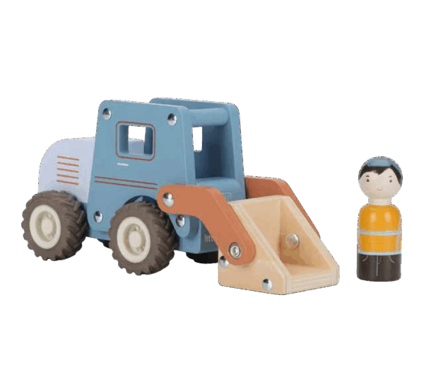 pelleteuse en bois Little Dutch avec ouvrier