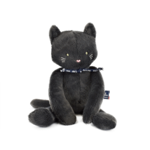 peluche Chat noir Méloé Maïlou artisanale