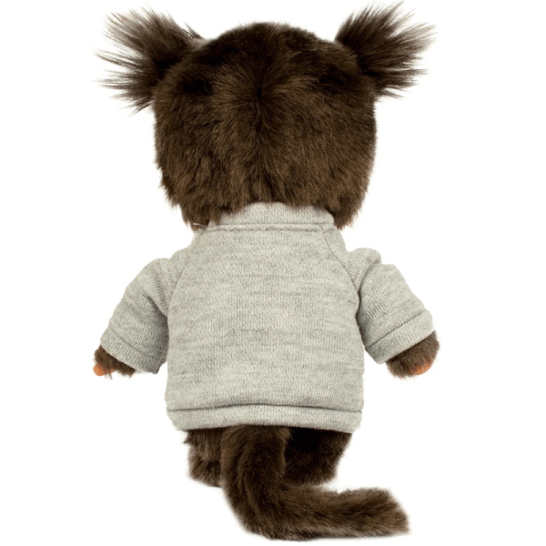 peluche Monchhichi Licorne 20 cm sweat et couettes