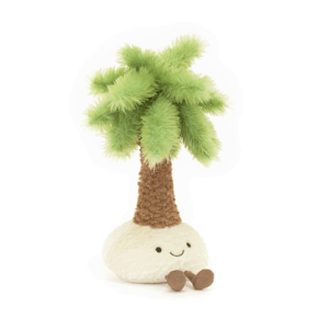 Peluche palmier Jellycat Amuseables Pammie verte et marron