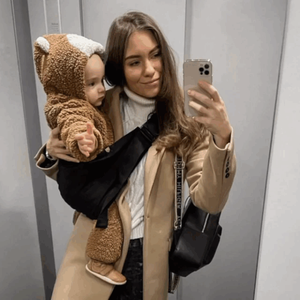 Porte bébé et enfant - Black – Image 2