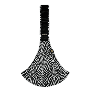 Porte bébé et enfant - Black Zebra Print