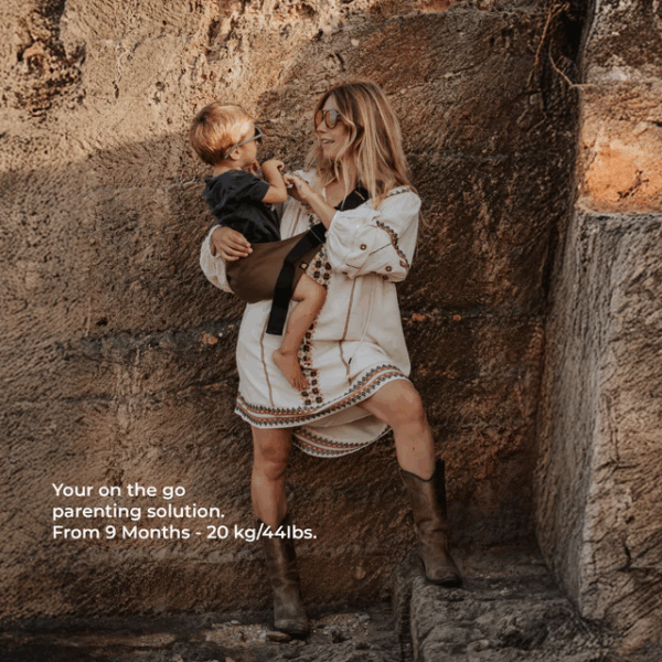 Porte bébé et enfant - Coffee – Image 3