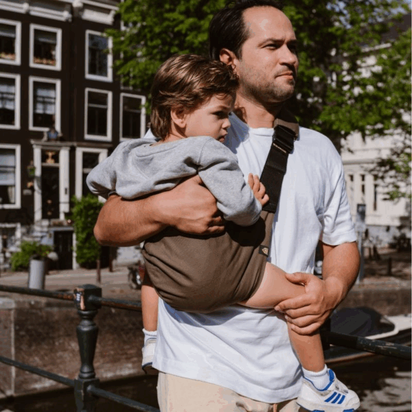 Porte bébé et enfant - Coffee – Image 5
