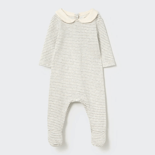pyjama bébé Milas White Double Faced Jersey