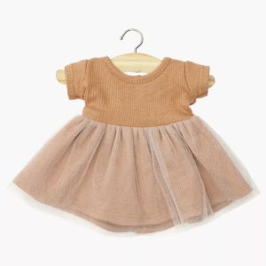 Robe tutu Rosana pour poupée à manches courtes - Cassonade