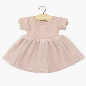 Robe tutu rose pour poupée Minikane Rosana à manches courtes