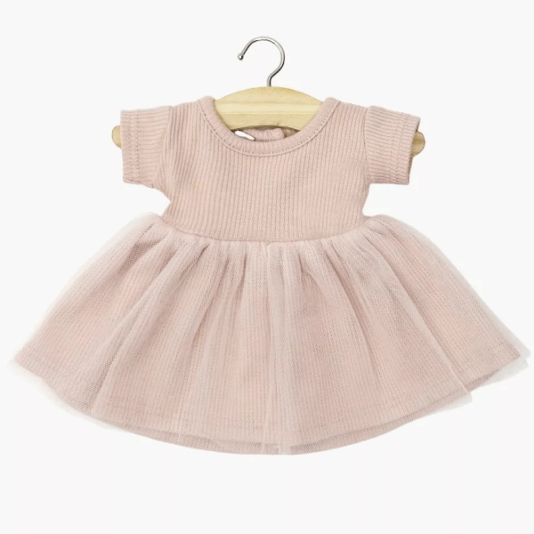 Robe tutu rose pour poupée Minikane Rosana à manches courtes