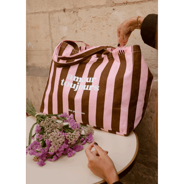sac-cabas-xxl-mon-petit-leon-rayures-marrons-roses
