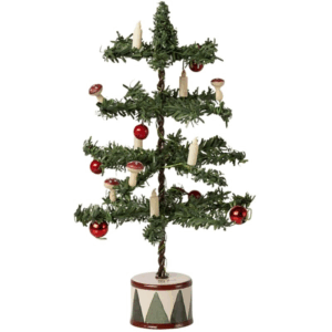 Sapin Noël souris Maileg avec décorations et LED