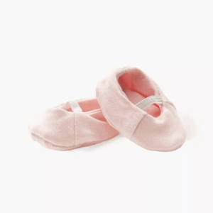 chaussons ballerines poupée Minikane rose pâle