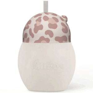 Tasse à paille lestée 240 ml Graouu Pink Élhée