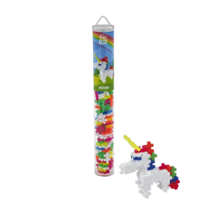 Kit créatif PlusPlus 100 pièces pour construire licorne et arc-en-ciel