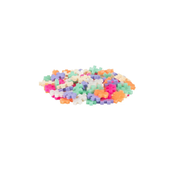 Tube Perle PlusPlus 100 pièces couleurs pastel et nacrées