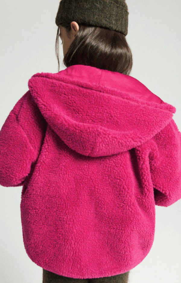 veste enfant Hoktown American Vintage fushia
