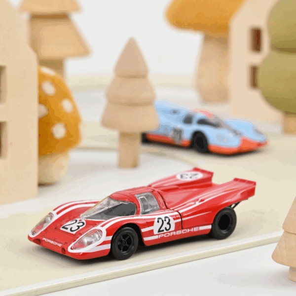Voiture miniature Porsche 917 1970 1/43 Norev #23 capot moteur ouvrant