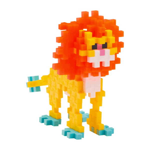 Tube Lion PlusPlus 100 pièces pour construire un lion
